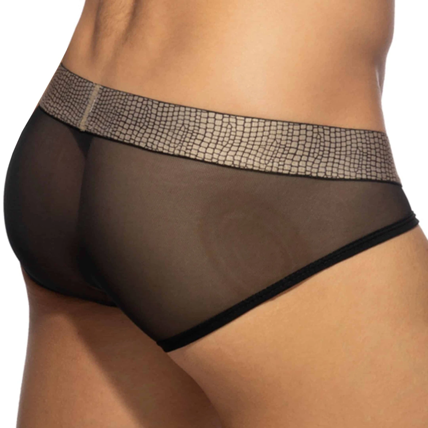 Slip Net Snake Noir - Or 2 Slip Net Snake Noir - Or – Image 2