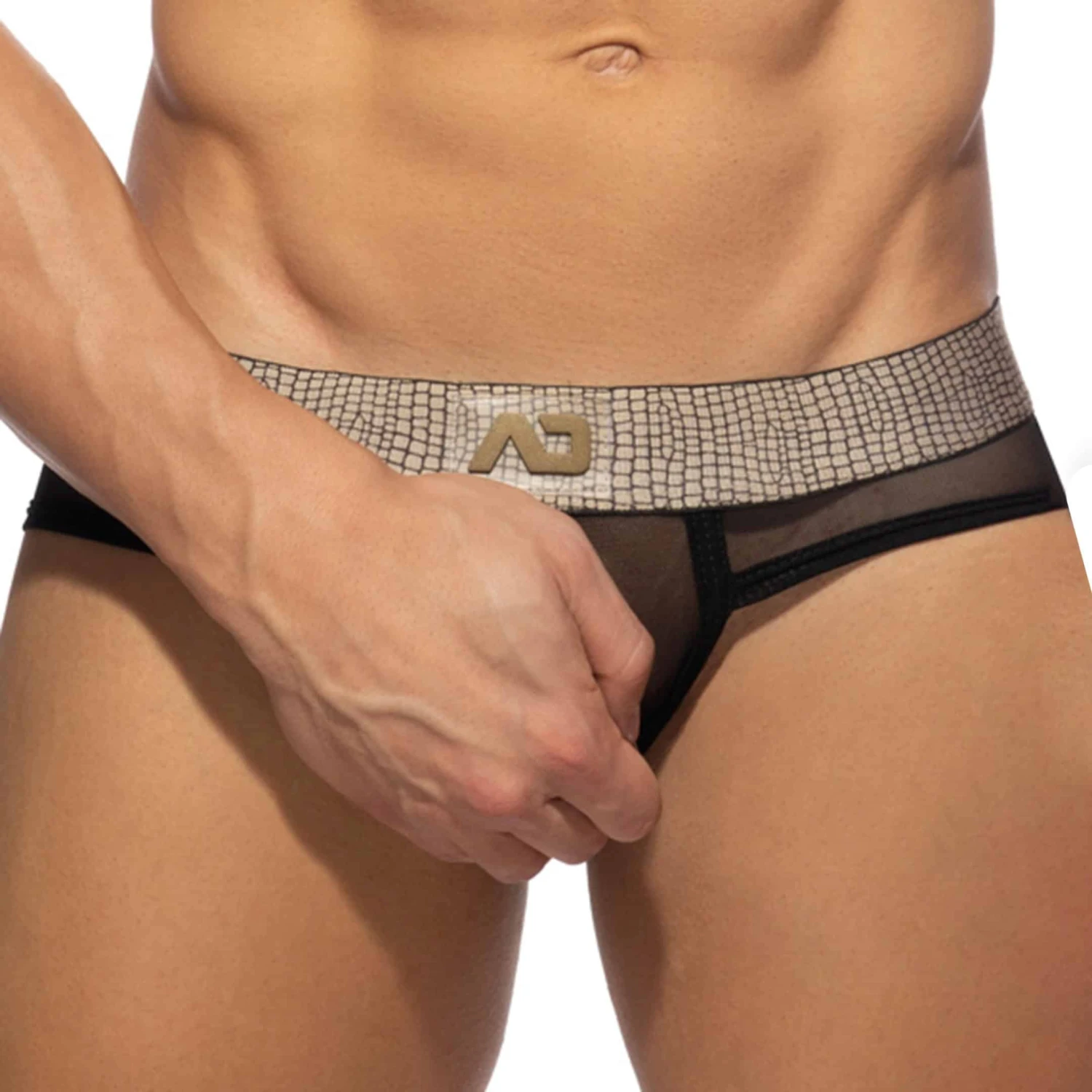 Slip Net Snake Noir - Or 3 Slip Net Snake Noir - Or – Image 3