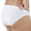 Slip Secrets Mesh Blanc