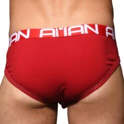 Slip Show-It Coton Rouge -Boutique De Sous-vêtements slip show it coton rouge andrew christian 2