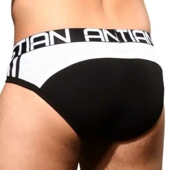 Slip Show-It Sports Mesh Noir - Blanc -Boutique De Sous-vêtements slip show it sports mesh noir blanc andrew christian 2