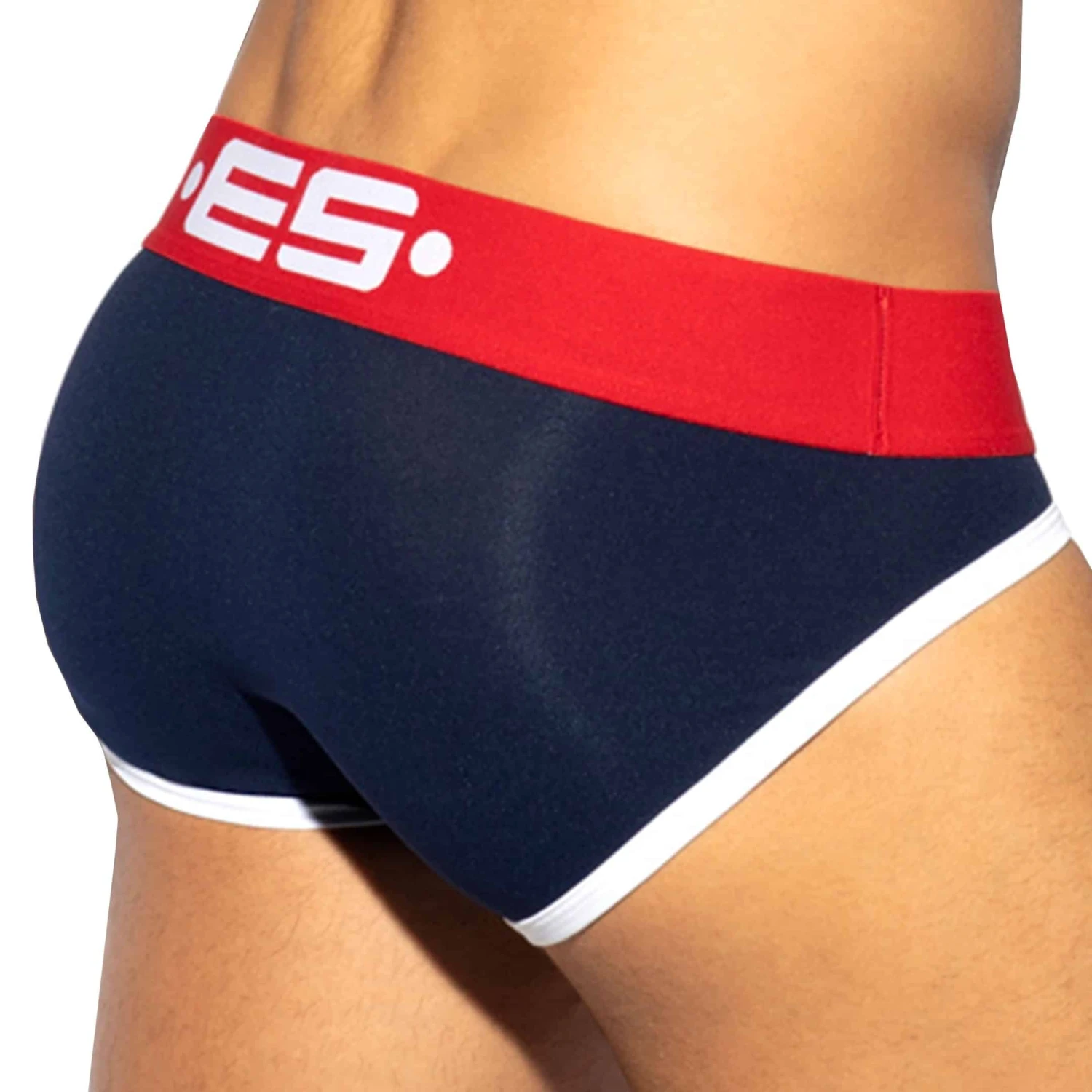 Slip Sport Microfibre Bleu Marine 2 Slip Sport Microfibre Bleu Marine – Image 2