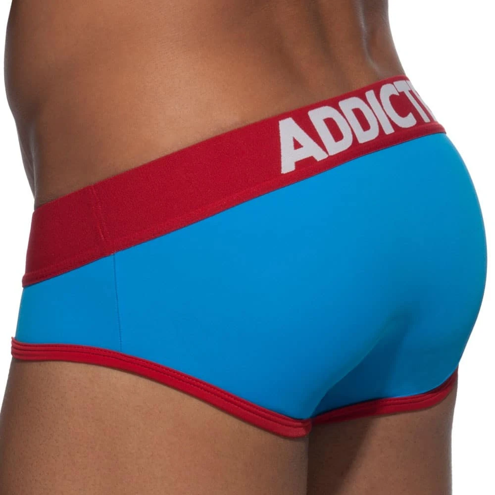 Slip Swimderwear Push Up Bleu - Rouge 2 Slip Swimderwear Push Up Bleu - Rouge – Image 2