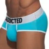 Slip Swimderwear Push Up Turquoise - Blanc