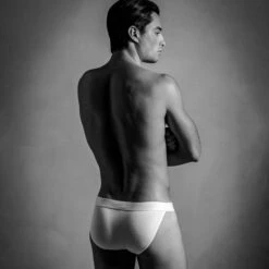 Slip Tanga Classic Blanc 5 Slip Tanga Classic Blanc -Boutique De Sous-vêtements slip tanga classic blanc hom 2