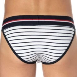 Slip Tanga First Coton Marinière 5 Slip Tanga First Coton Marinière -Boutique De Sous-vêtements slip tanga first coton mariniere sku 2