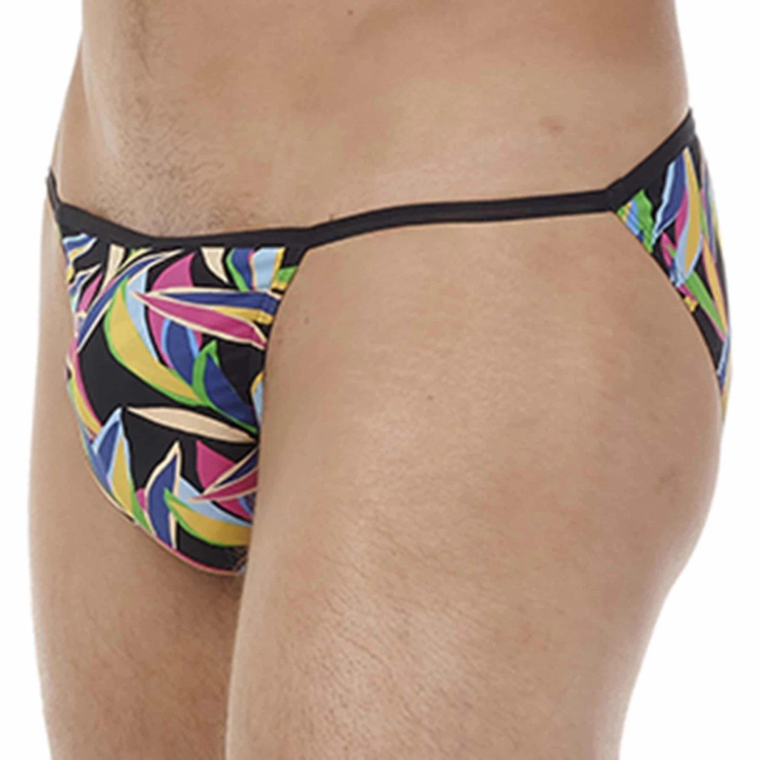 Slip Tanga Funky Styles Noir 1 Slip Tanga Funky Styles Noir
