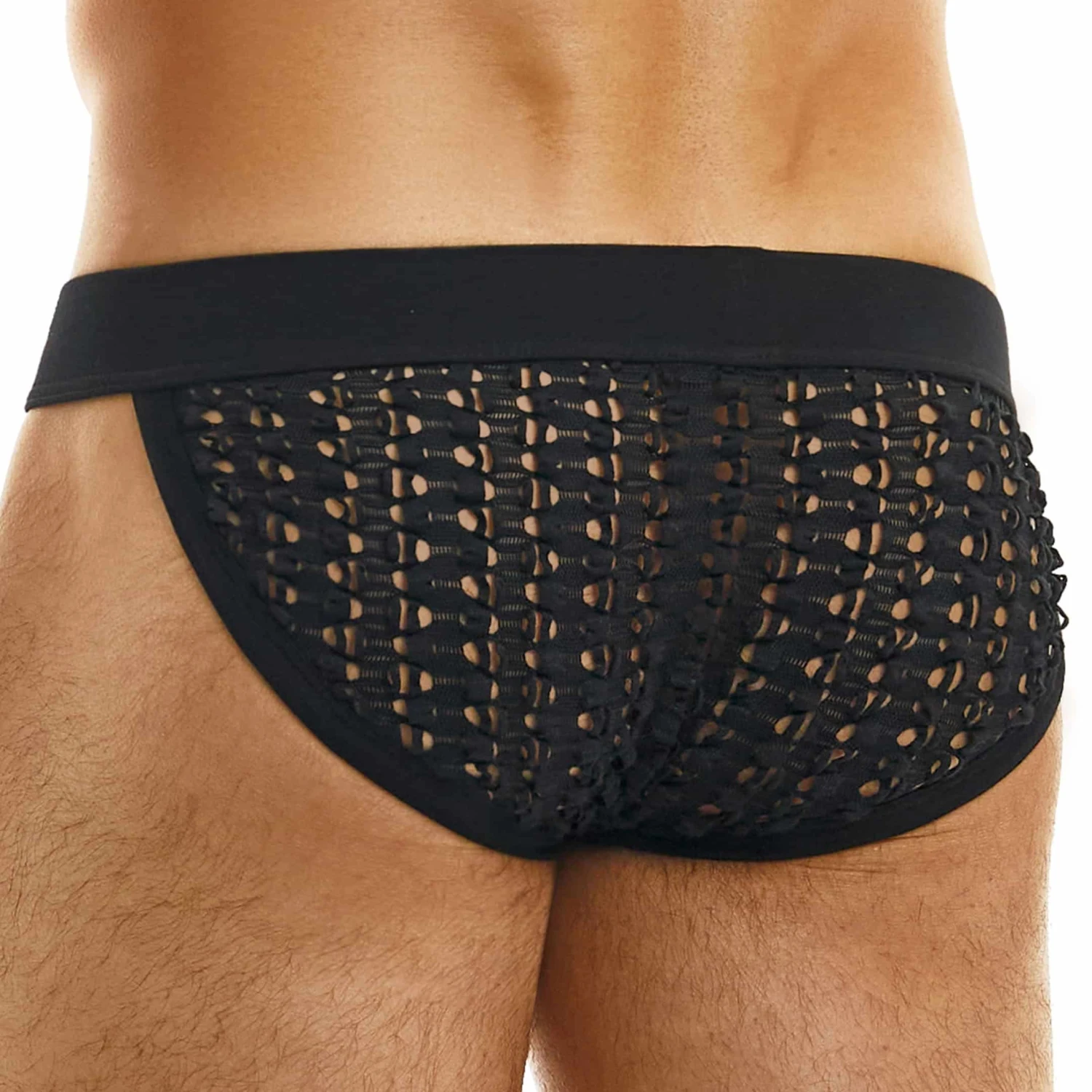 Slip Tanga Hole Noir 2 Slip Tanga Hole Noir – Image 2