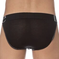 Slip Tanga Modal Noir -Boutique De Sous-vêtements slip tanga modal noir doreanse 2