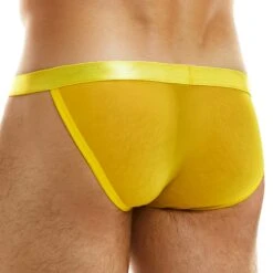 Slip Tanga Muslin Jaune