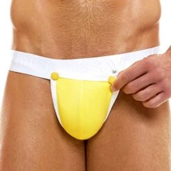 Slip Tanga Querelle Jaune