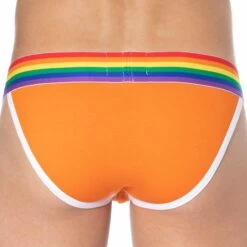 Slip Tanga Rainbow Orange -Boutique De Sous-vêtements slip tanga rainbow orange sku 2
