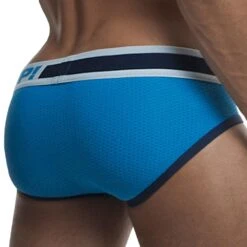 Slip True Blue Blanc - Bleu -Boutique De Sous-vêtements slip true blue blanc bleu pump 2