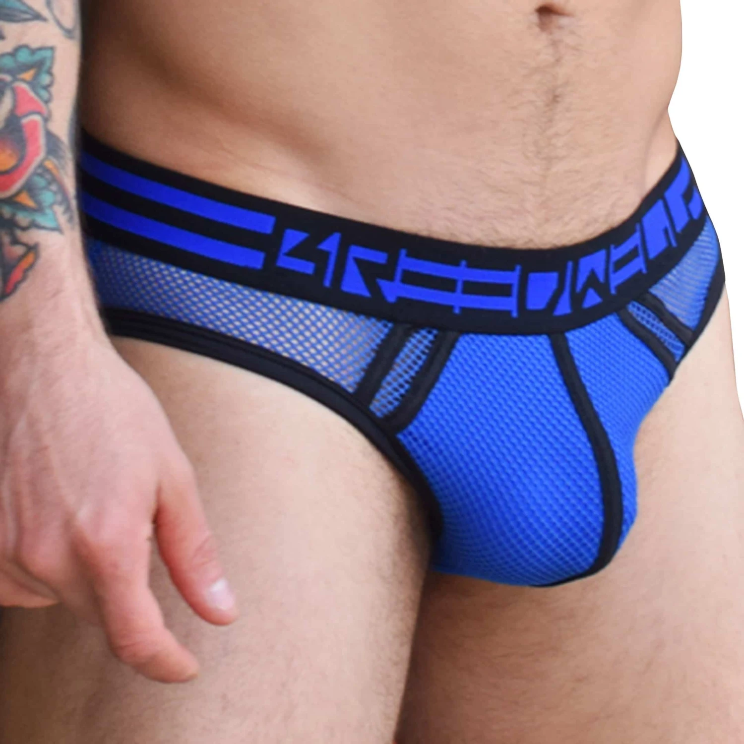 Slip Voyeur Bleu 3 Slip Voyeur Bleu – Image 3