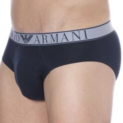 Slip Yarn Dyed Bleu Marine