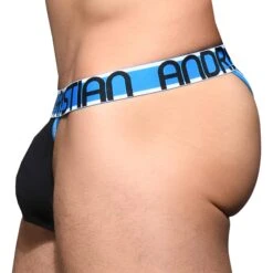 String Almost Naked Y-Back Coton Noir 6 String Almost Naked Y-Back Coton Noir -Boutique De Sous-vêtements string almost naked y back coton noir andrew christian 2