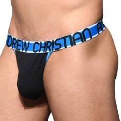 String Almost Naked Y-Back Coton Noir 7 String Almost Naked Y-Back Coton Noir -Boutique De Sous-vêtements string almost naked y back coton noir andrew christian 3