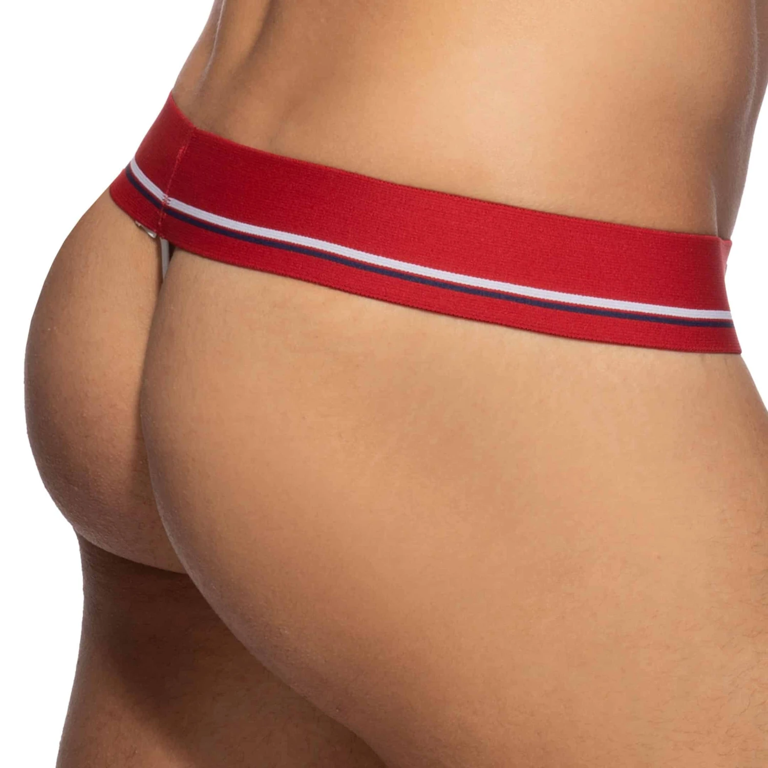 String Basic Colors Coton Bleu Marine - Rouge 1 String Basic Colors Coton Bleu Marine - Rouge