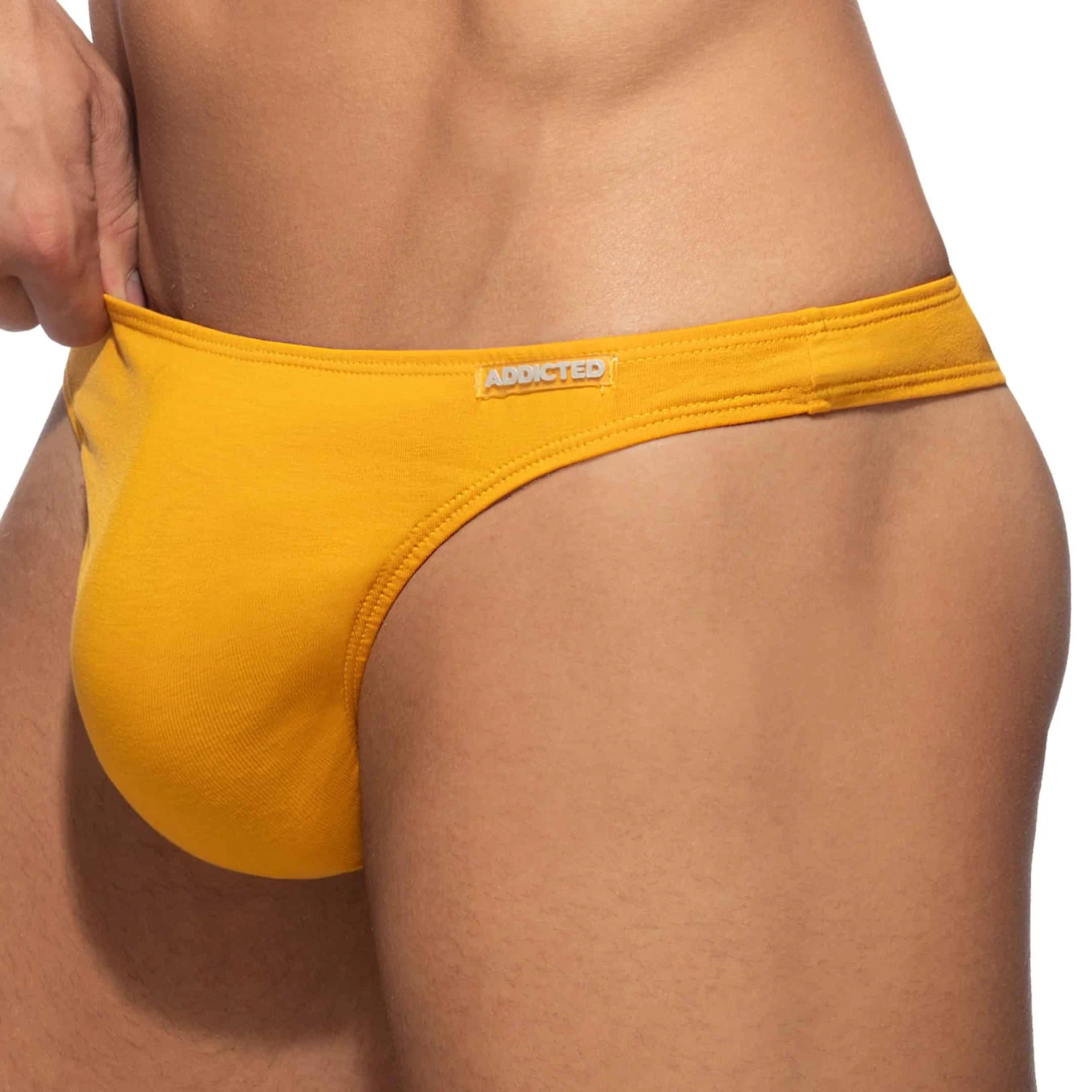 String Coton Jaune Moutarde 2 String Coton Jaune Moutarde – Image 2