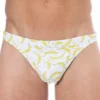 String De Bain Bananas Blanc