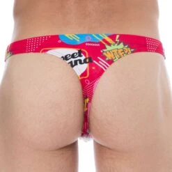 String De Bain Comics Rose -Boutique De Sous-vêtements string de bain comics rose sweet banana 2