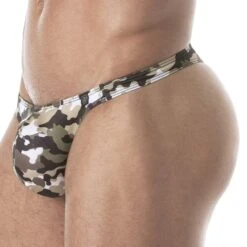 String De Bain Iconic Camouflage Kaki