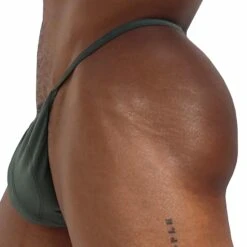 String De Bain Jacinto Kaki -Boutique De Sous-vêtements string de bain jacinto kaki rufskin 2