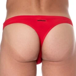 String De Bain Technicolors Rouge -Boutique De Sous-vêtements string de bain technicolors rouge sweet banana 2