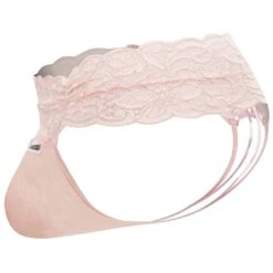 String Dentelle à Lacets Rose -Boutique De Sous-vêtements string dentelle a lacets rose candyman 4