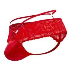 String Dentelle Simili-Cuir Rouge 8 String Dentelle Simili-Cuir Rouge -Boutique De Sous-vêtements string dentelle simili cuir rouge candyman 3
