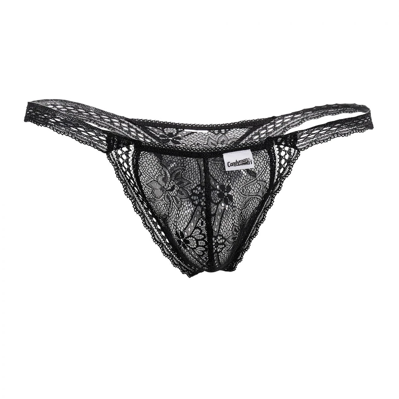 String Double Dentelle Noir 3 String Double Dentelle Noir – Image 3