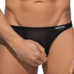 String Fantasy Diamond Noir -Boutique De Sous-vêtements string fantasy diamond noir addicted 2