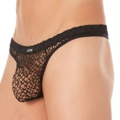 String Fetish Noir 5 String Fetish Noir -Boutique De Sous-vêtements string fetish noir lookme 2