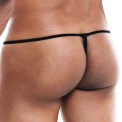 String Ficelle Provocative Noir