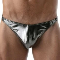 String Métal Argent