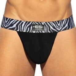 String Push Up C-Trough Zebra Noir