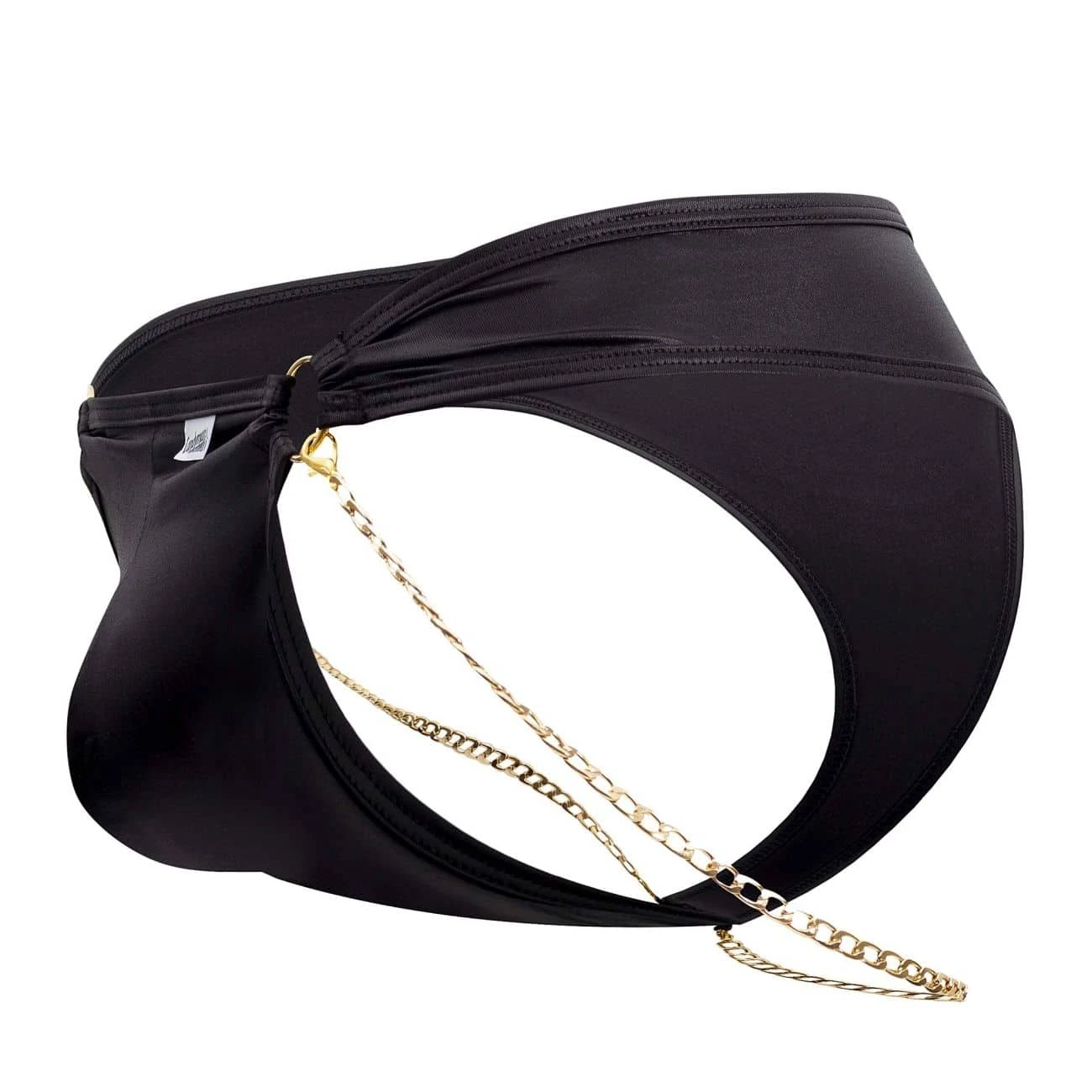 String Simili Cuir Chaînette Noir 4 String Simili Cuir Chaînette Noir – Image 4