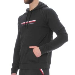 Sweat-Shirt à Capuche Seacell Noir -Boutique De Sous-vêtements sweat shirt a capuche seacell noir tommy hilfiger 2