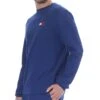 Sweat-Shirt Tommy 85 Coton Bio Bleu