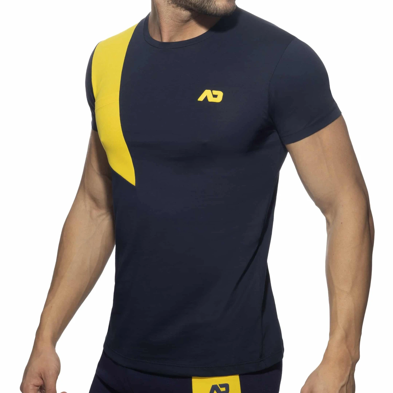 T-Shirt AD Coton Bleu Marine 1 T-Shirt AD Coton Bleu Marine