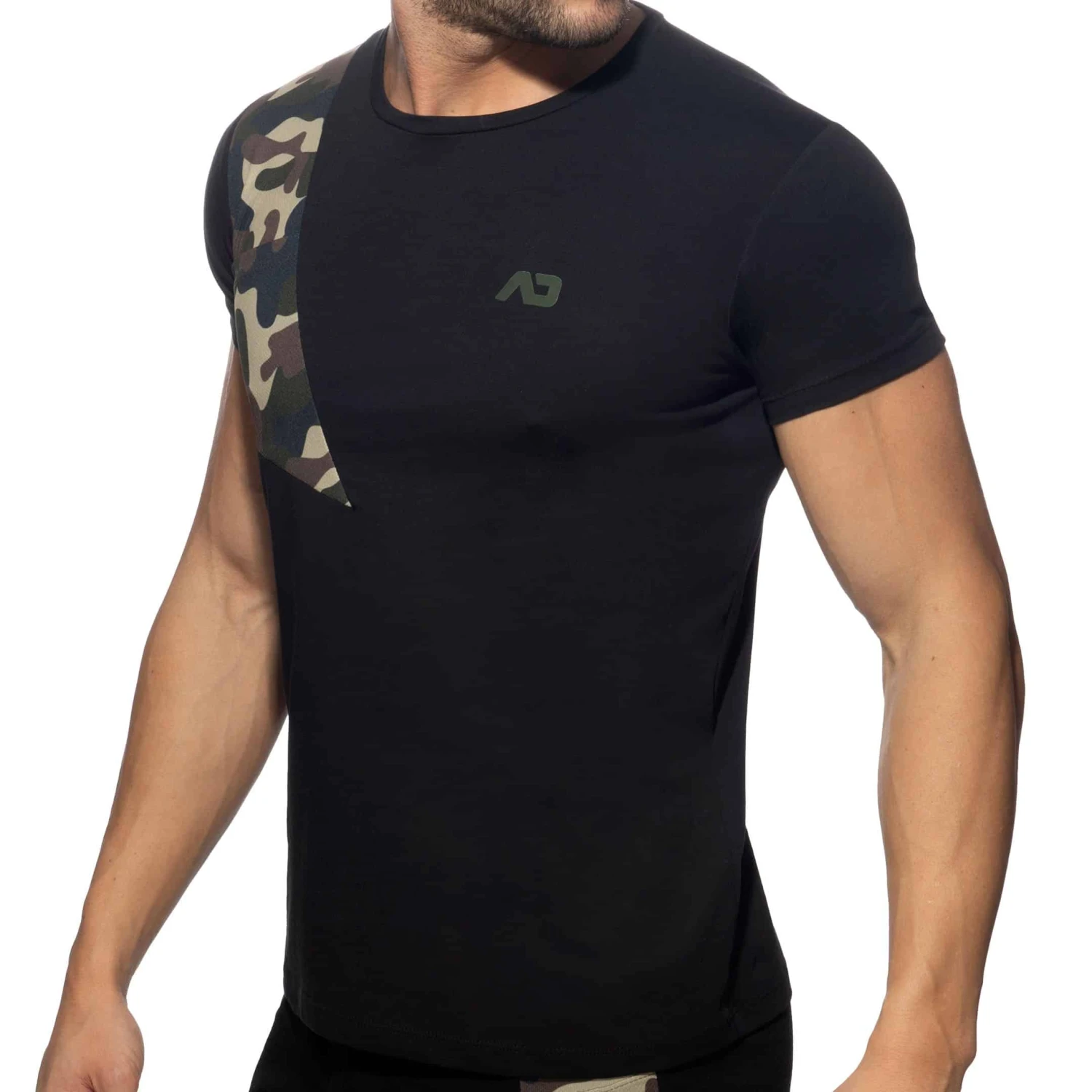 T-Shirt AD Coton Noir 1 T-Shirt AD Coton Noir