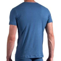 T-Shirt Col V RED 1601 Indigo