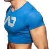T-Shirt Crop AD Bleu Roi
