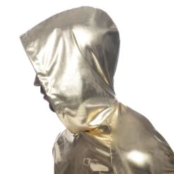 T-Shirt Crop Top Métal Or 5 T-Shirt Crop Top Métal Or -Boutique De Sous-vêtements t shirt crop top metal or addicted 2