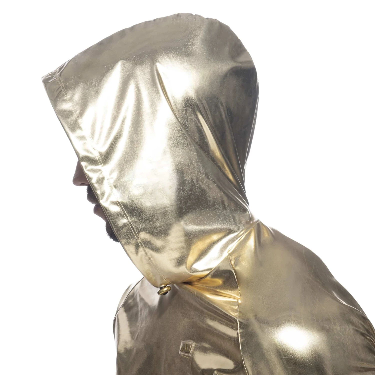 T-Shirt Crop Top Métal Or 3 T-Shirt Crop Top Métal Or – Image 3