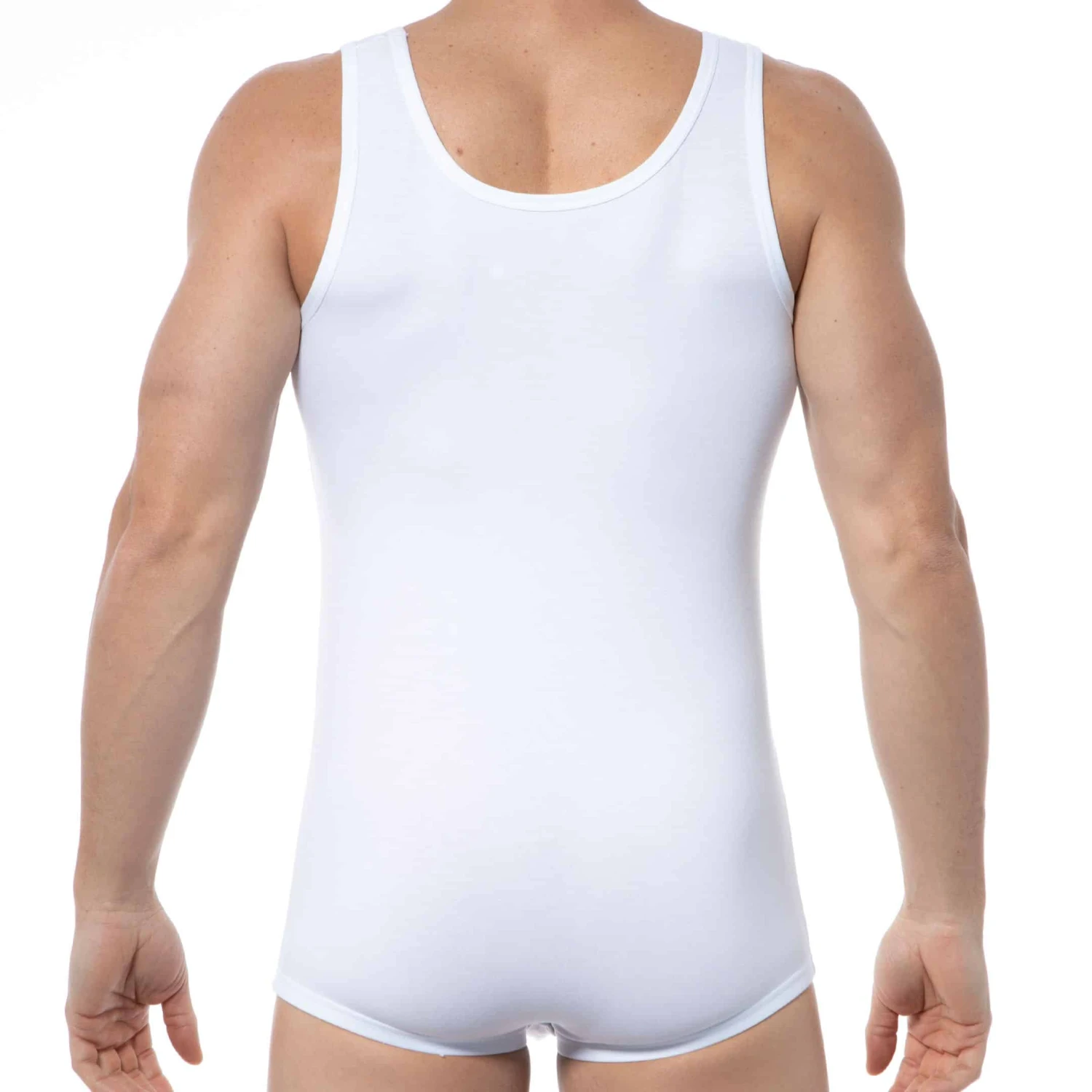 T-Shirt Essential Col V Blanc 2 T-Shirt Essential Col V Blanc – Image 2