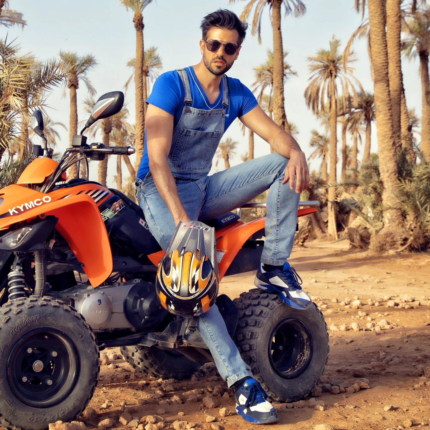 T-Shirt First Bleu Roi 3 T-Shirt First Bleu Roi – Image 3