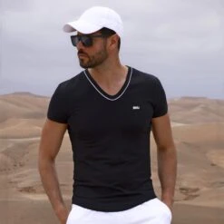 T-Shirt First Noir 6 T-Shirt First Noir -Boutique De Sous-vêtements t shirt first noir sku 2