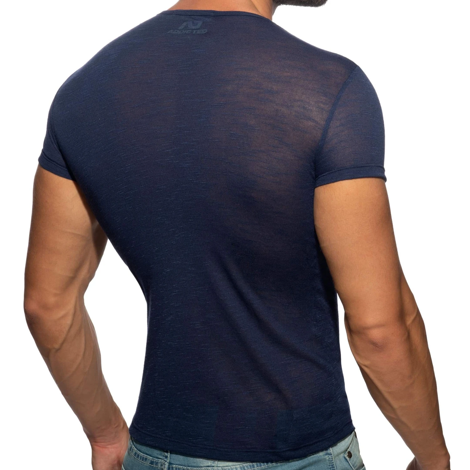 T-Shirt Flame Bleu Marine 2 T-Shirt Flame Bleu Marine – Image 2