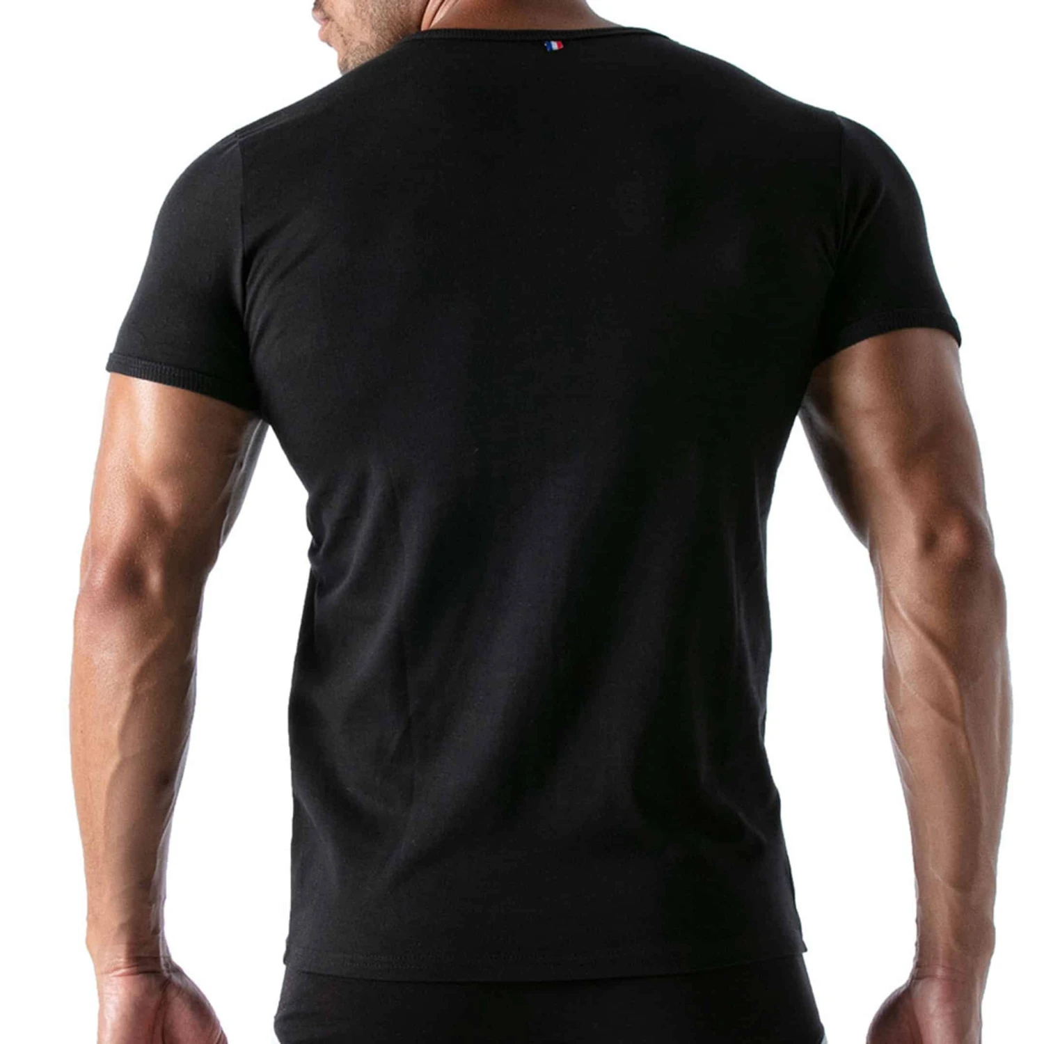 T-Shirt French Coton Noir 3 T-Shirt French Coton Noir – Image 3
